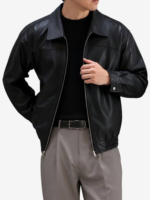 Black Knight Leather Jacket