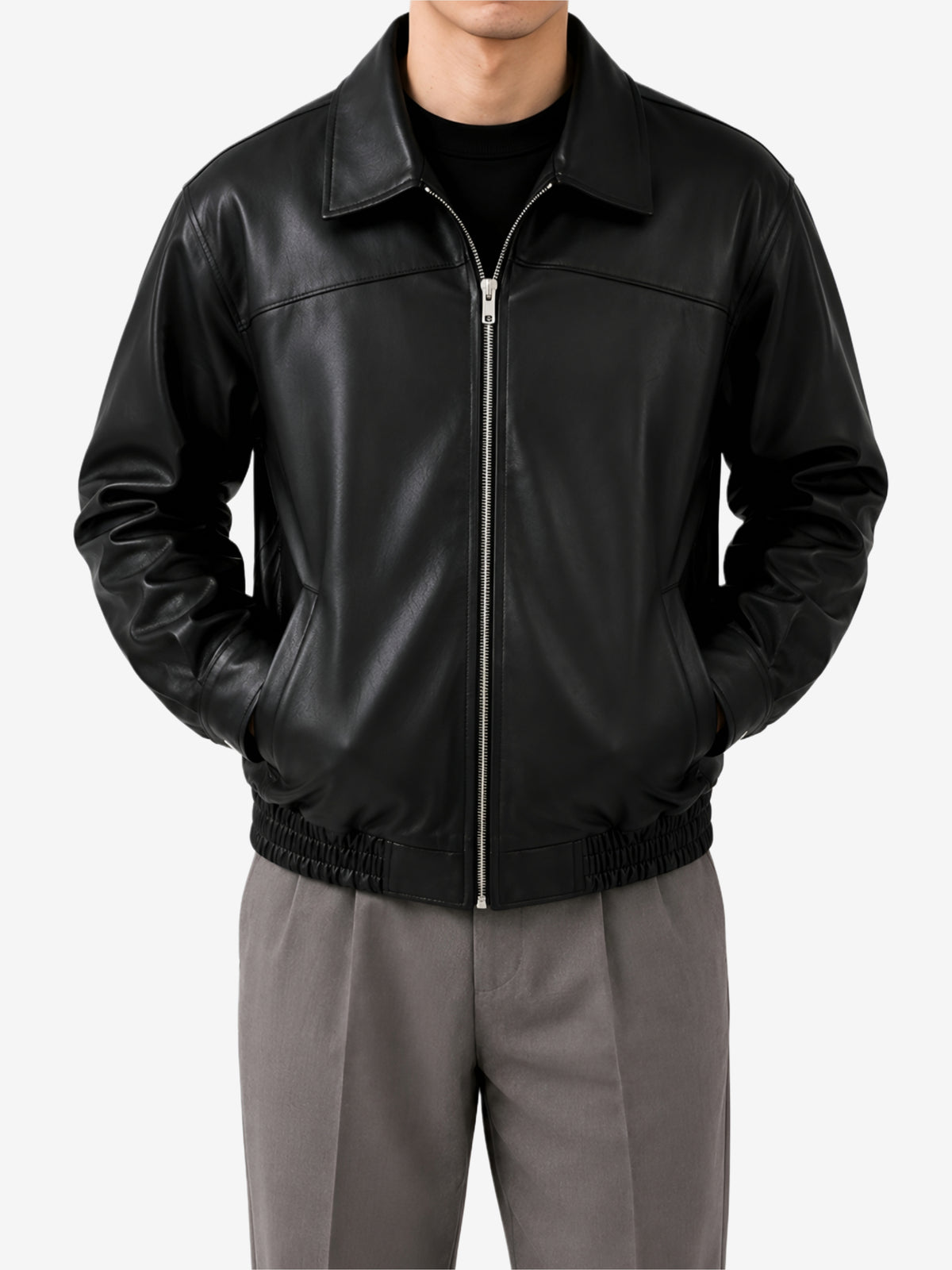 Black Knight Leather Jacket