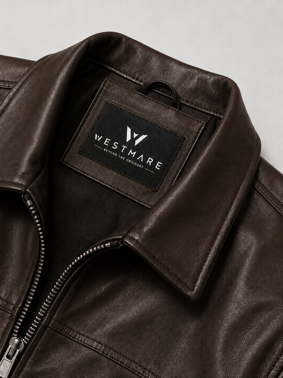 Espresso Brown Leather Jacket