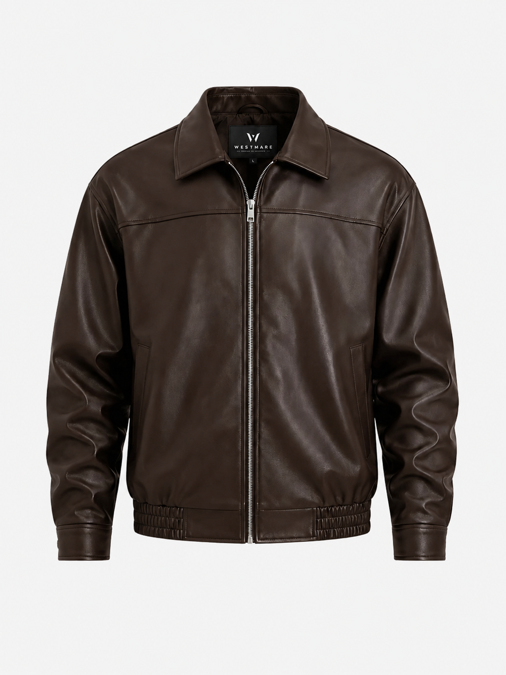 Espresso Brown Leather Jacket