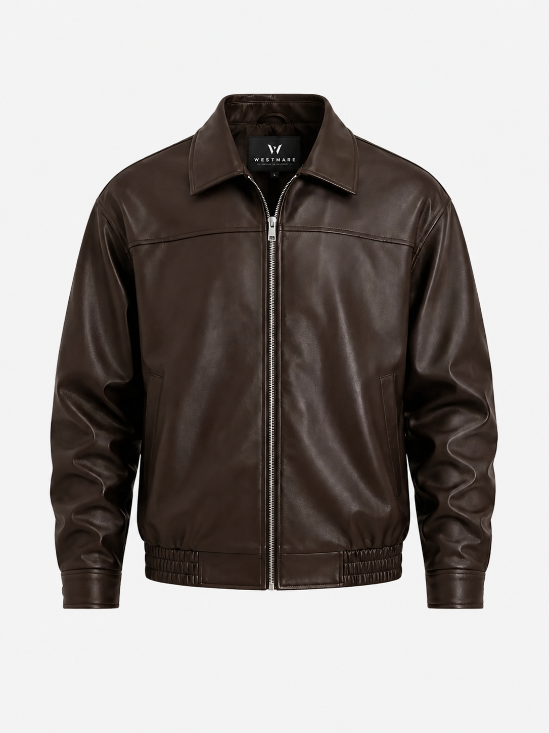 Espresso Brown Leather Jacket